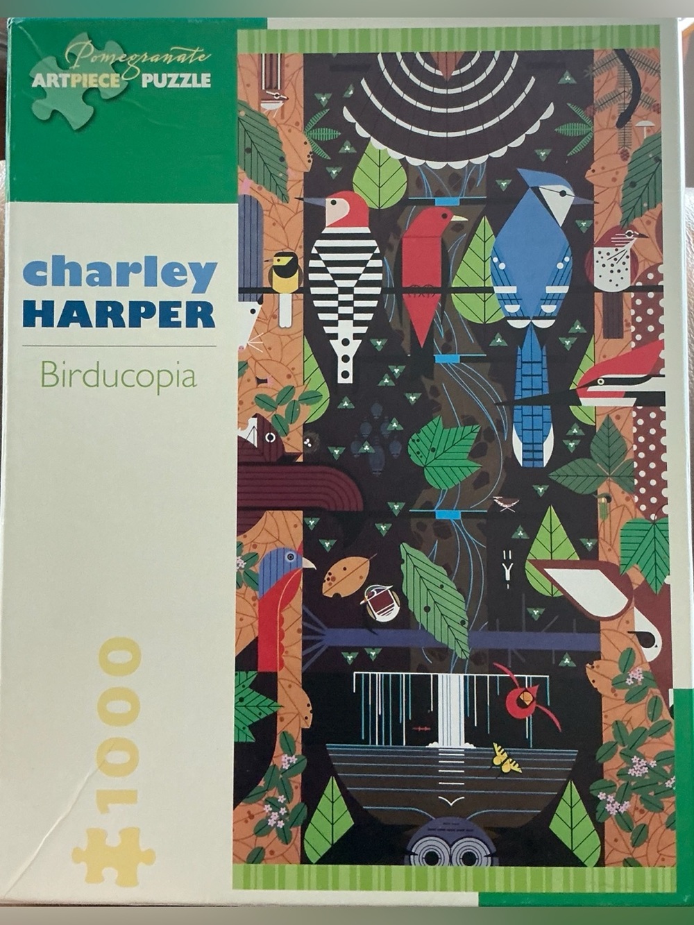 Pomegranate “Birducopia” by Charlie Harper 1000 piece puzzle